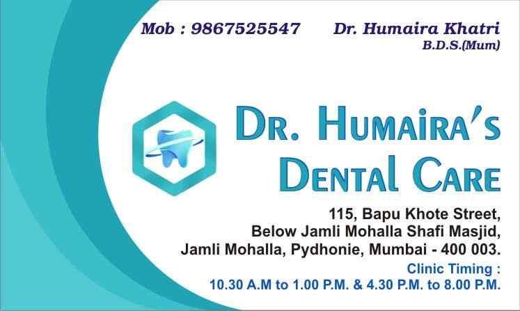 Dr. Humaira Dentaal Care
