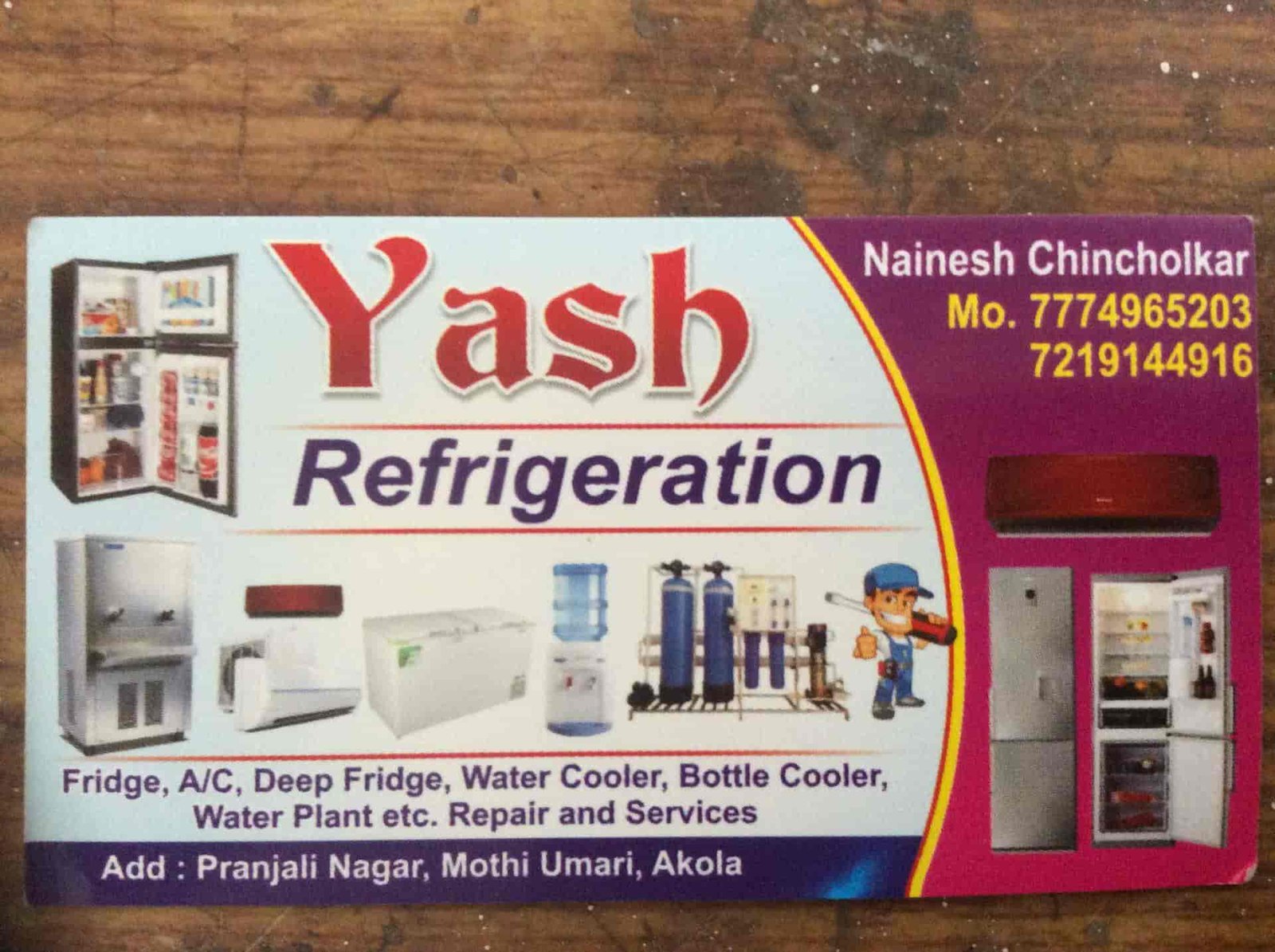 Yash Refrigeration