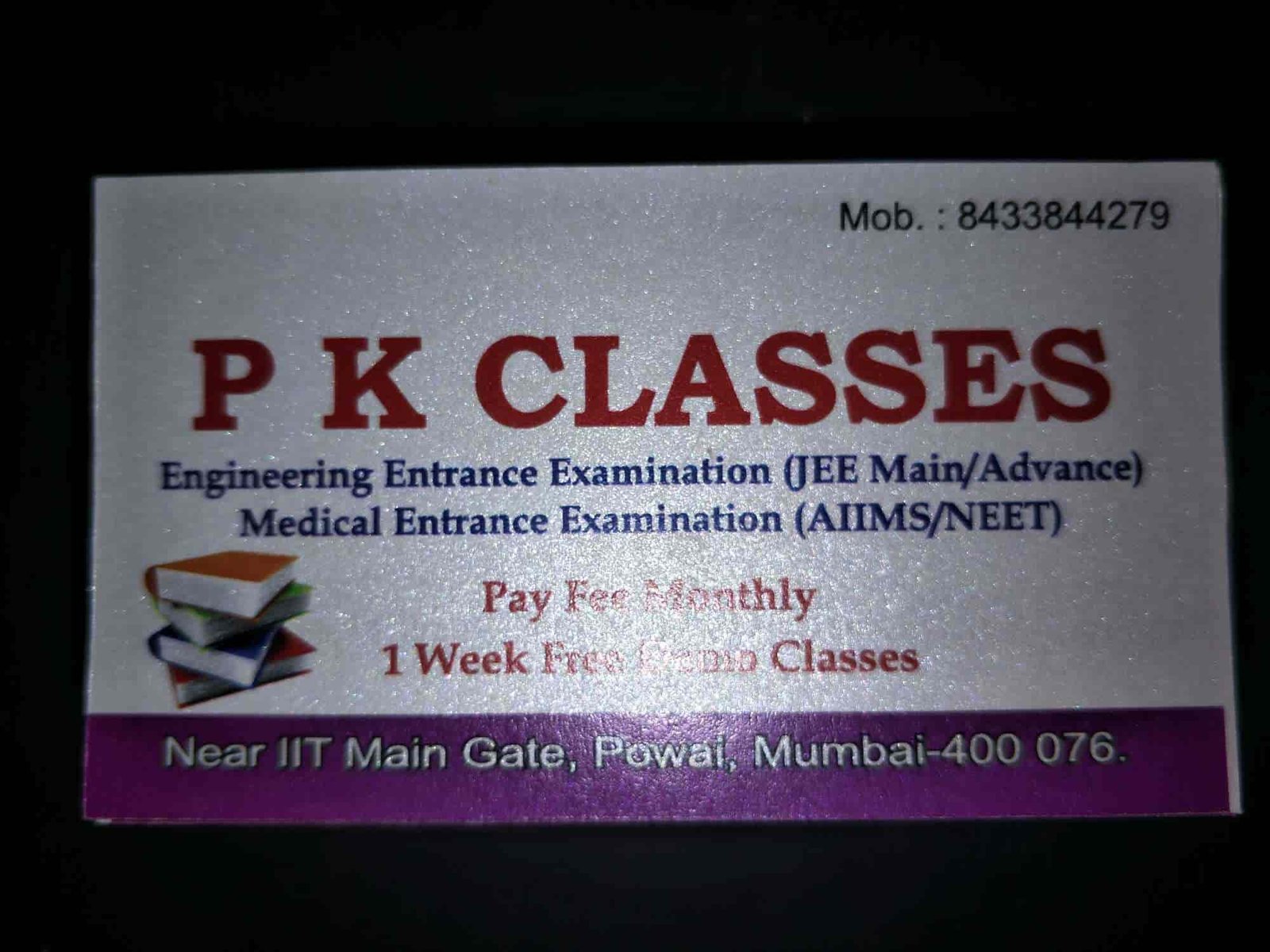 P K Classes