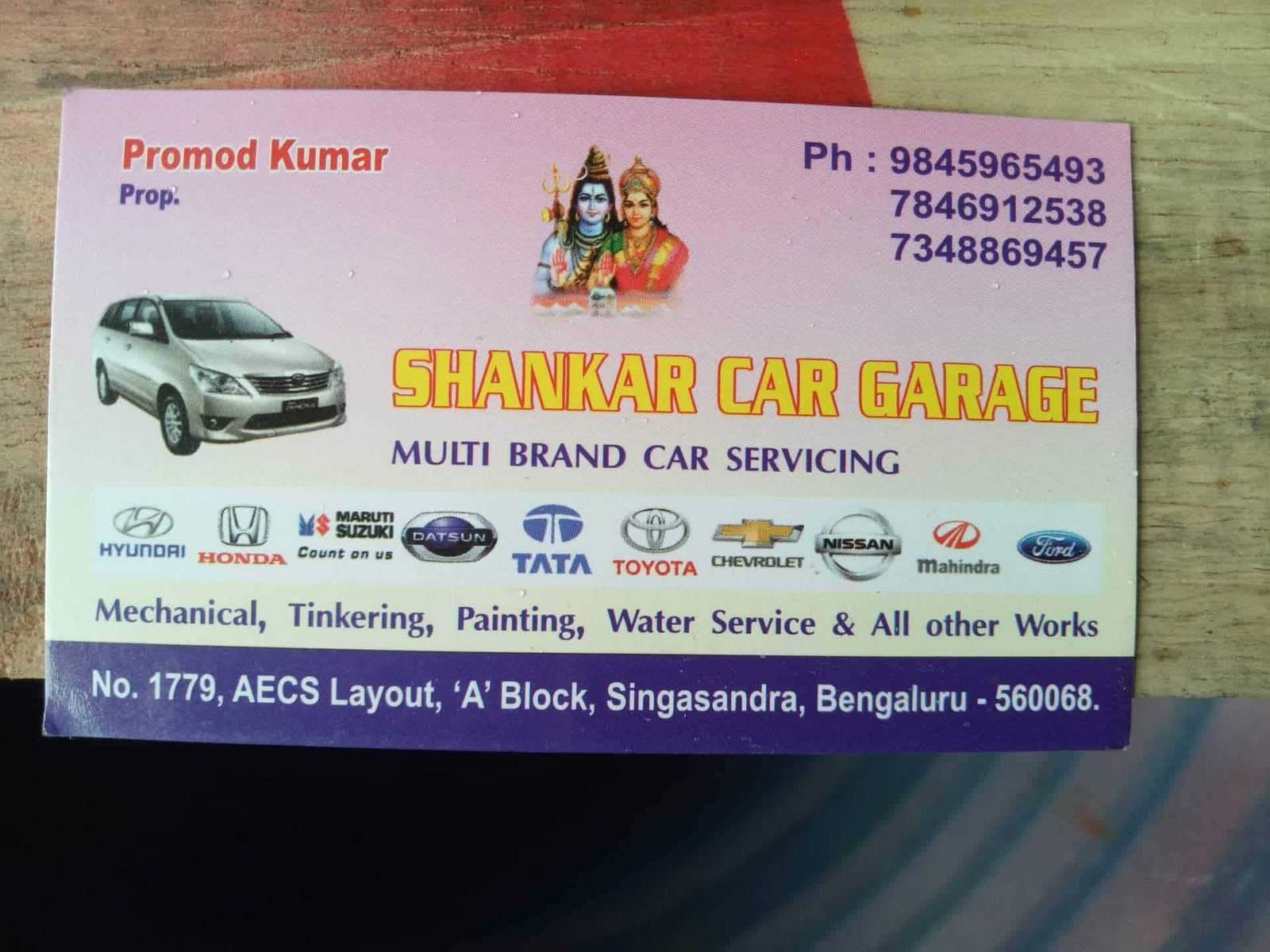 Shankar Car Garage