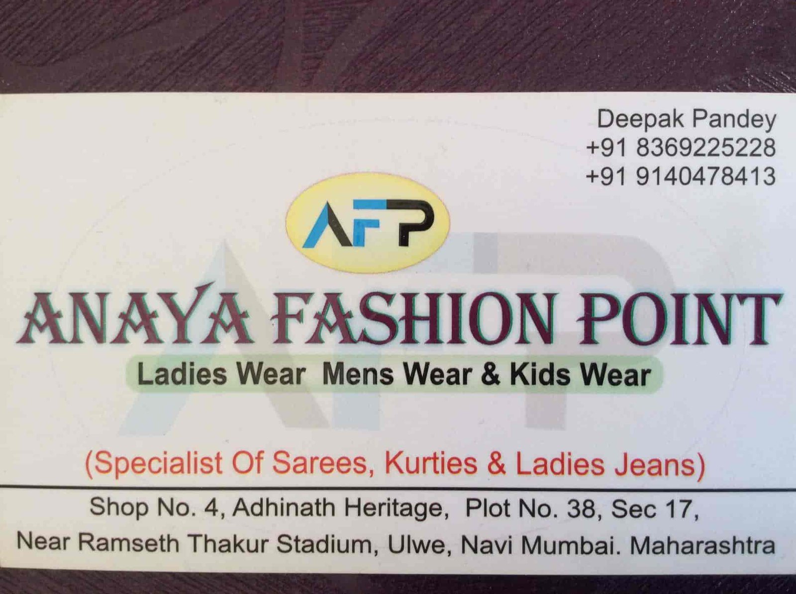 Anaya Fashion Point