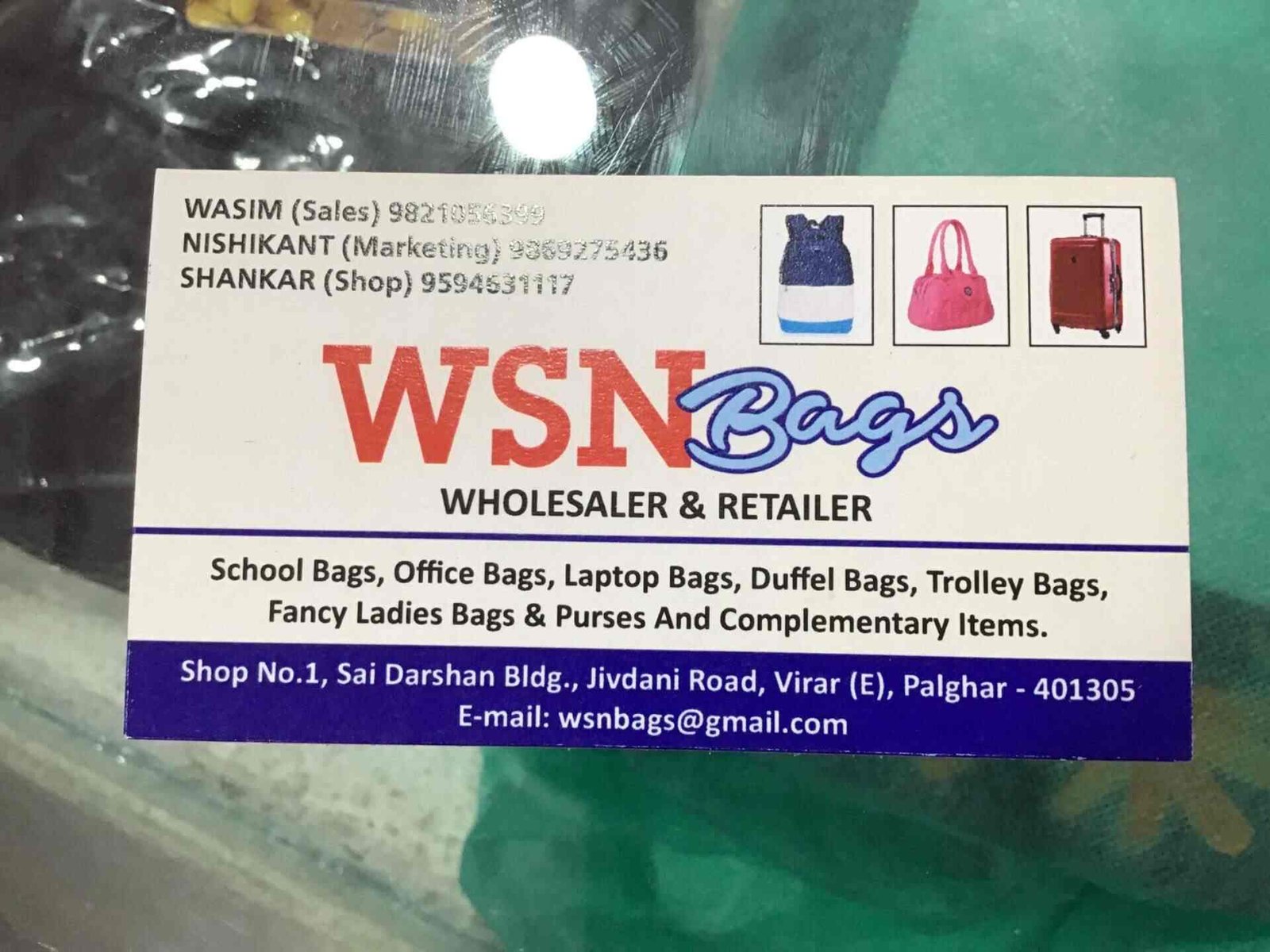 WSN Bags