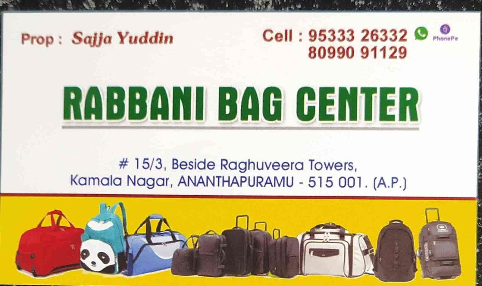 Rabbani Bag Centre