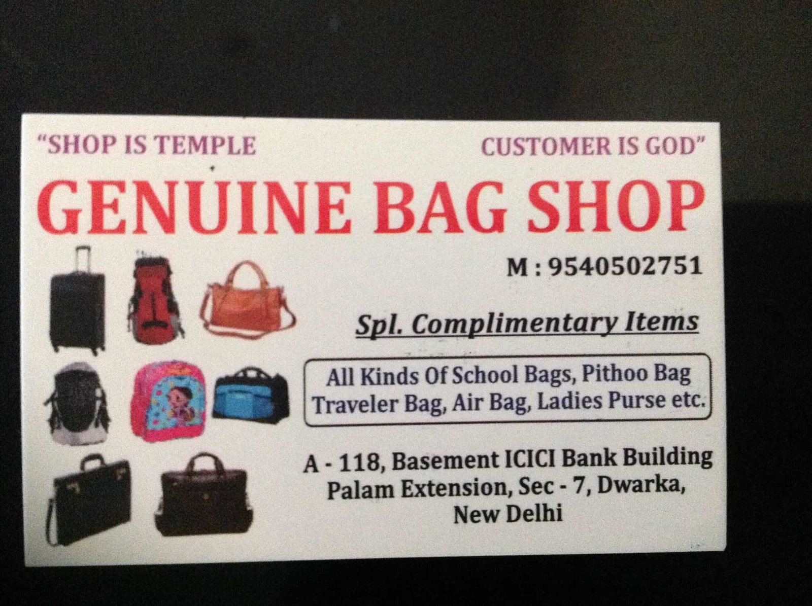 Genuine Bag Shop 