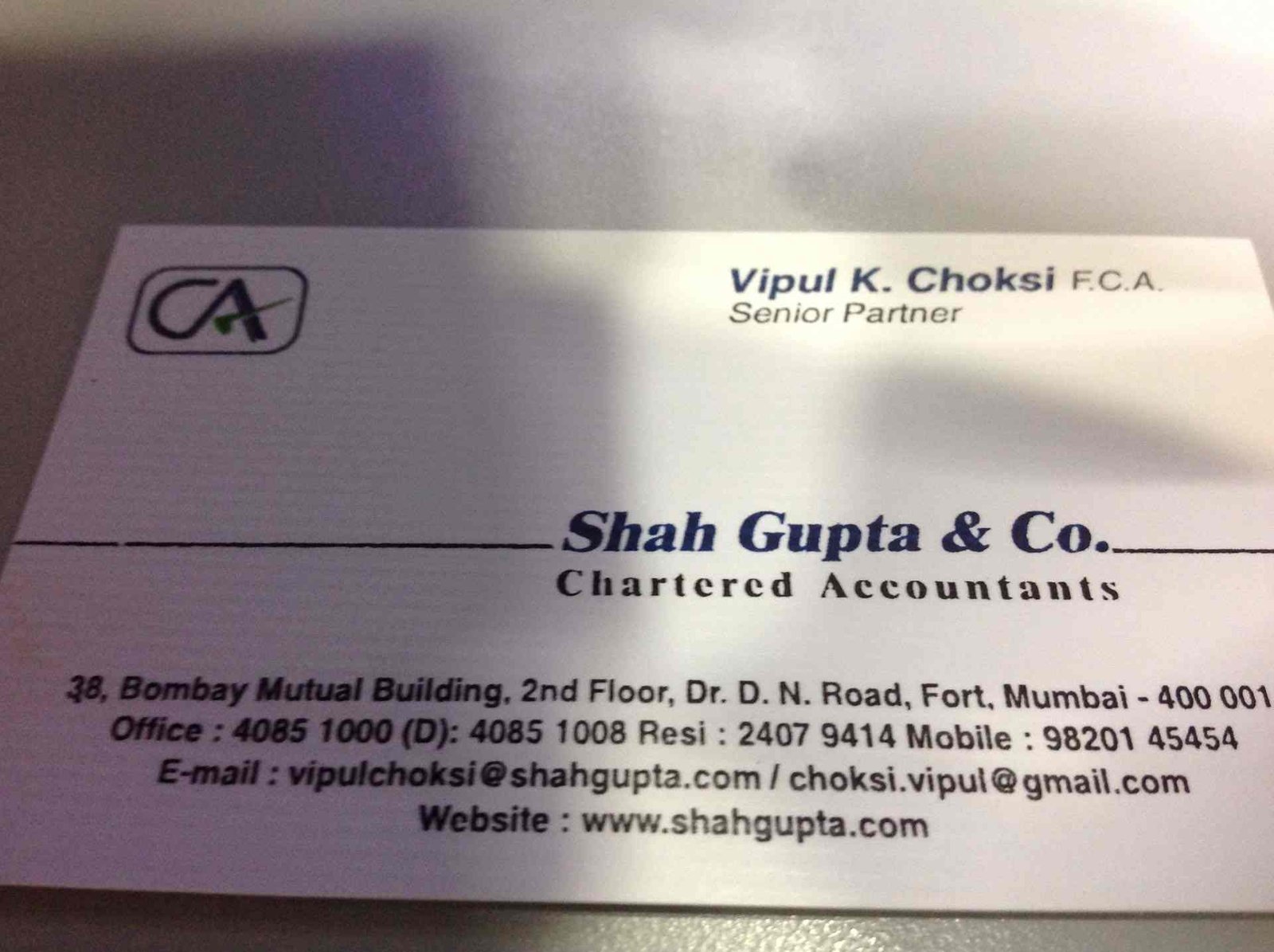 Shah Gupta & Co