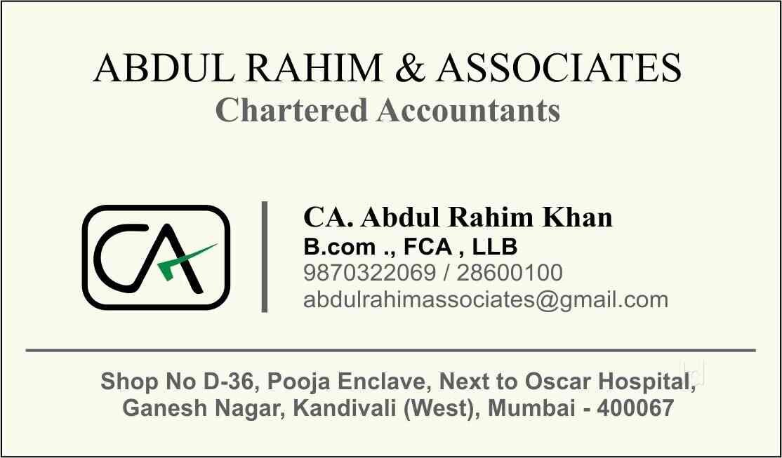 Abdul Rahim & Associates