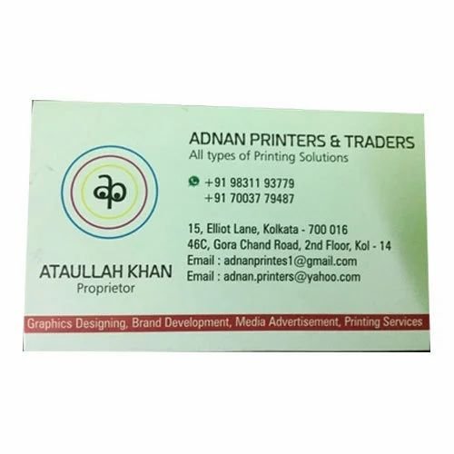 Adnan Printers & Traders Palcement