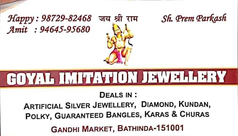 Goyal Imitation Jewellery