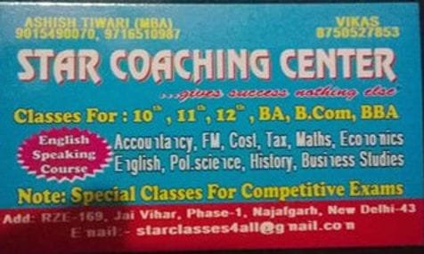 Star Coaching Centre