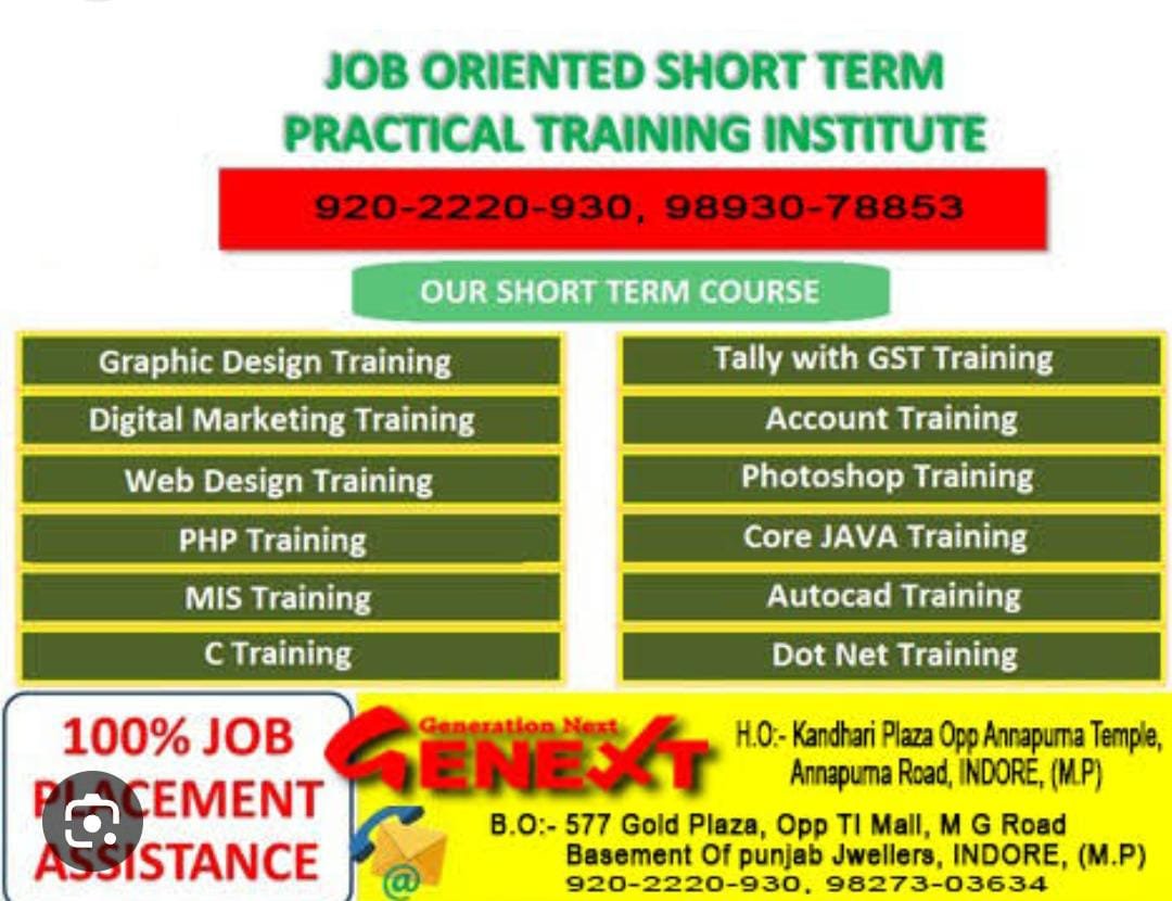 Job Orienten Short Term Practical Traininfg Institute