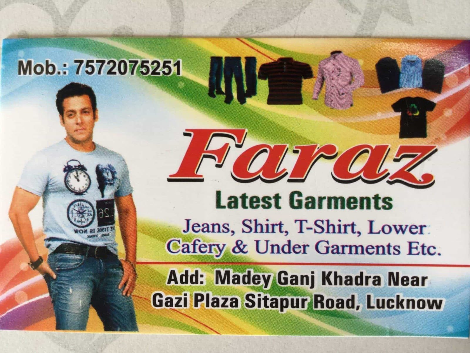 Faraz Latest Garments