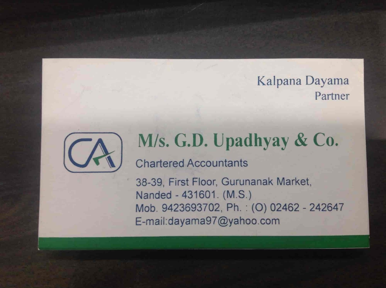 M/s. G.D Upadhyay & Co 